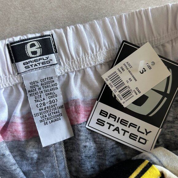 NWT Briefly Stated Pants Christmas Boxer Shorts ASO Ezra Fitz - Picture 5 of 7